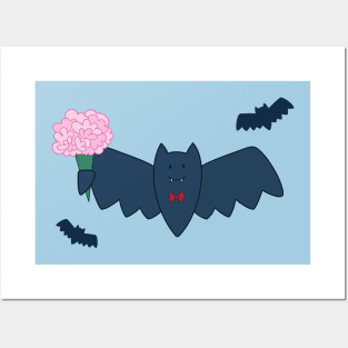 Little bat, big date Posters and Art